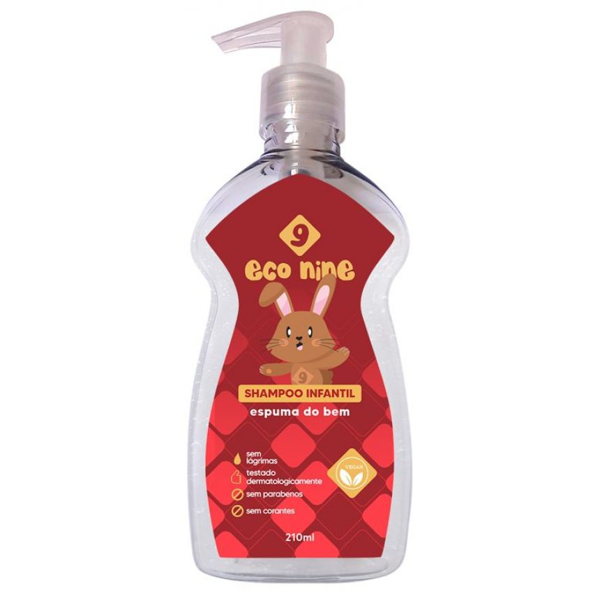 Kit Capilar Infantil - Natural e Vegano - Eco Nine9