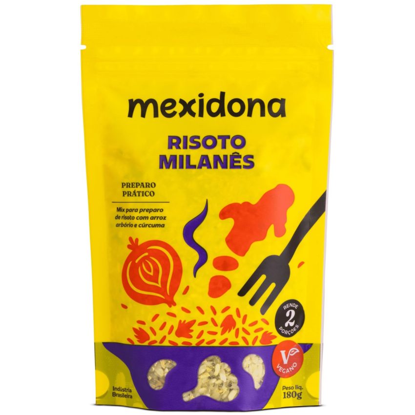Risoto Milanês PCT 180g - Mexidona