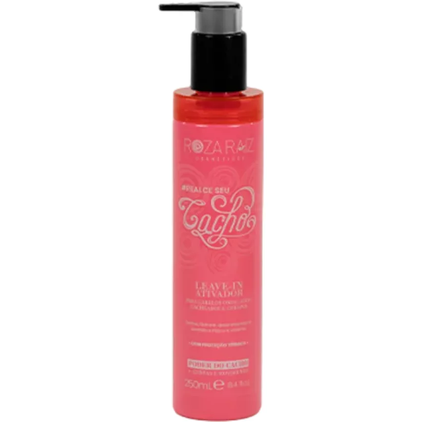 Leave-in ativador Realce seu Cacho 250ml - Roza Raiz Cosméticos