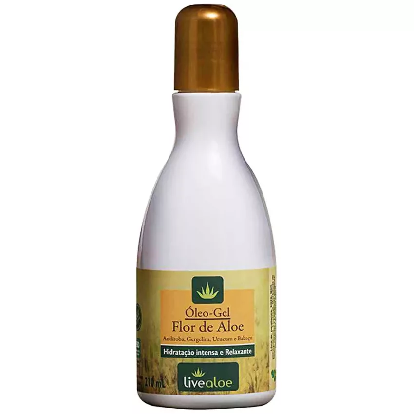 Óleo-Gel Flor de Aloe 210ml - Live Aloe