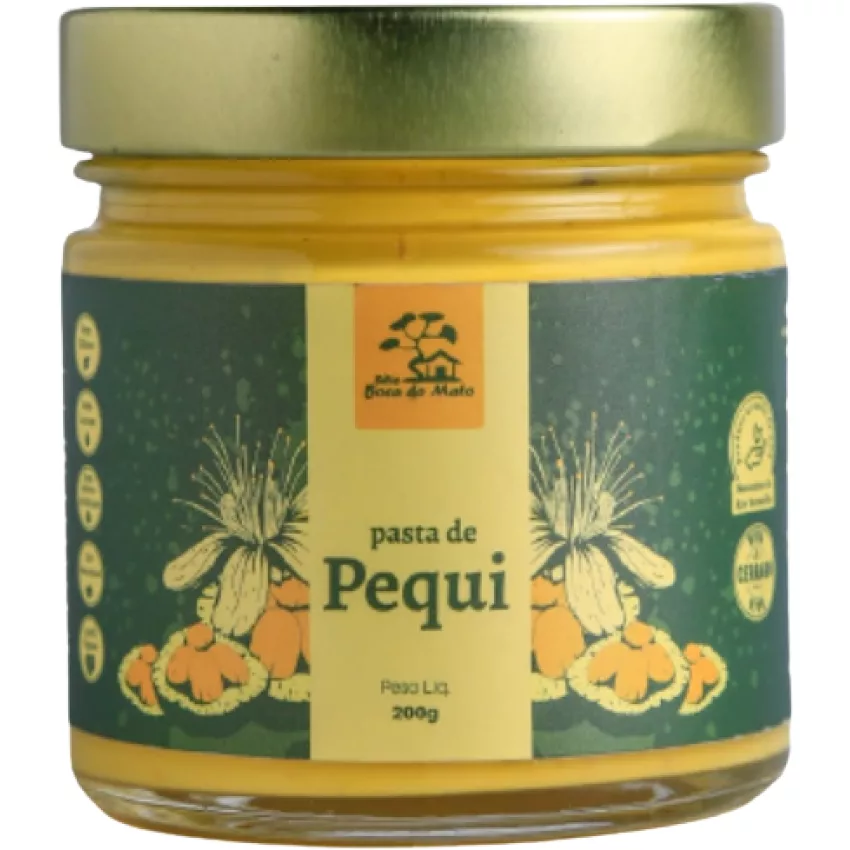 Pasta de Pequi 200g - Sítio Boca do Mato