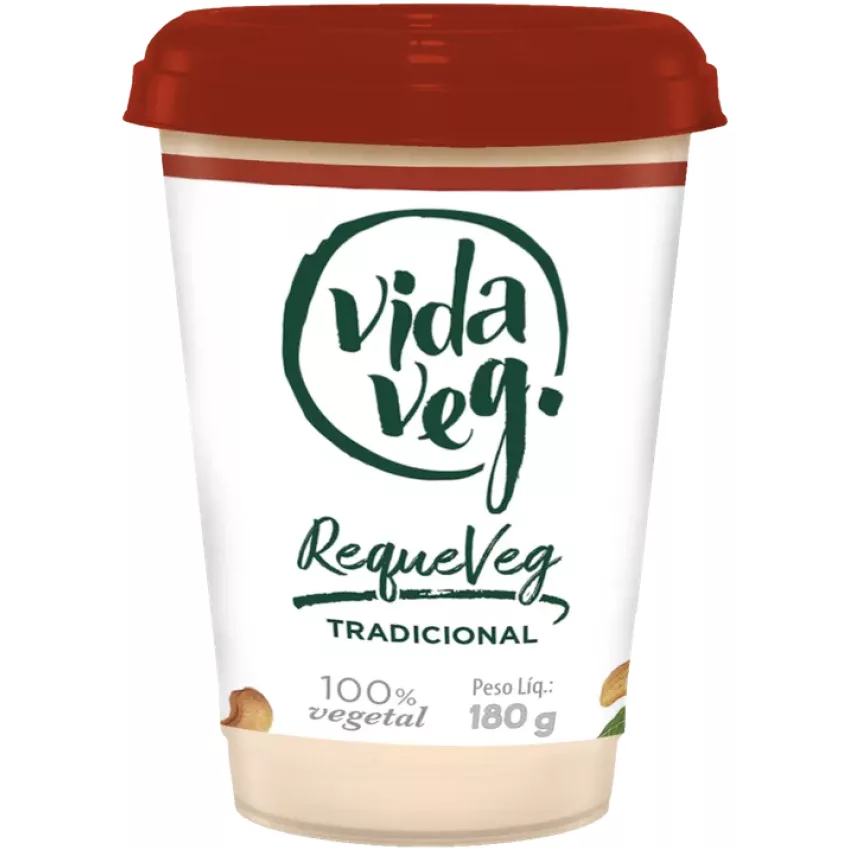 Requeijão Vegano - Tradicional 180g - Vida Veg