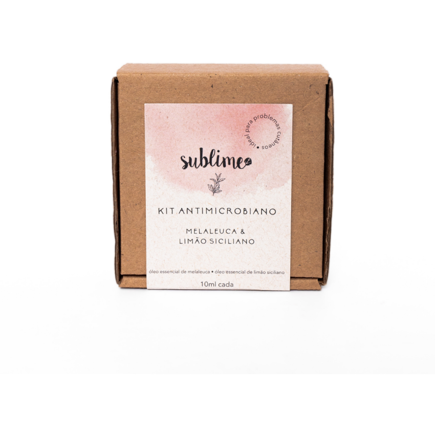 Kit de Óleos Essenciais - Antimicrobiano - Sublime Biocosméticos