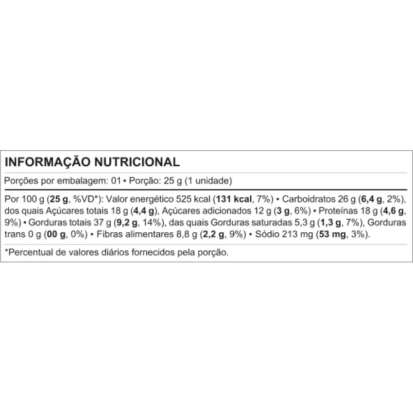 Barra de Castanhas e Damasco 25g - biO2 Nuts