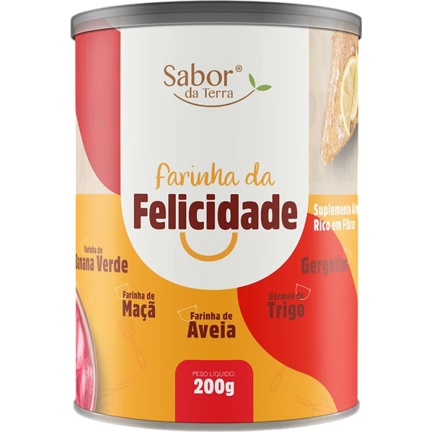 Farinha Da Felicidade 200g - Sabor Da Terra